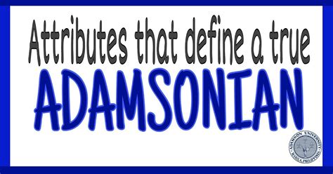 History of the 3C's of Adamson University .
